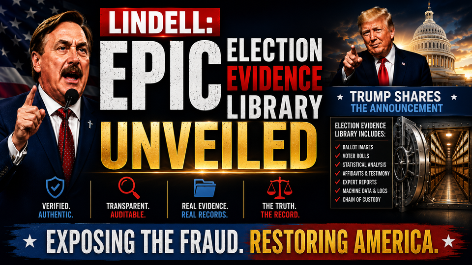 BREAKING NEWS: HISTORIC EVIDENCE DROP AGAINST THE VOTING MACHINES