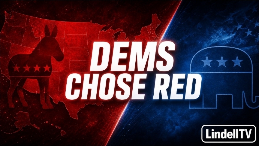 Democrats chose red