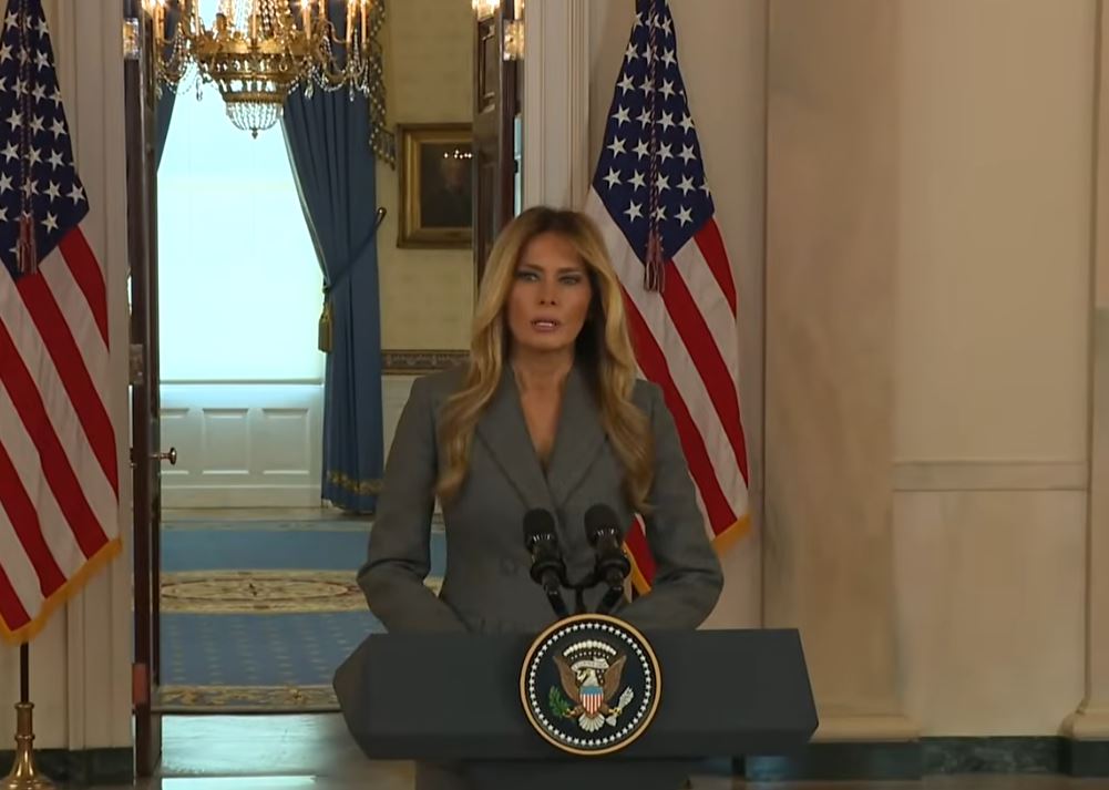 First Lady defies detractors, issues statement on Epstein