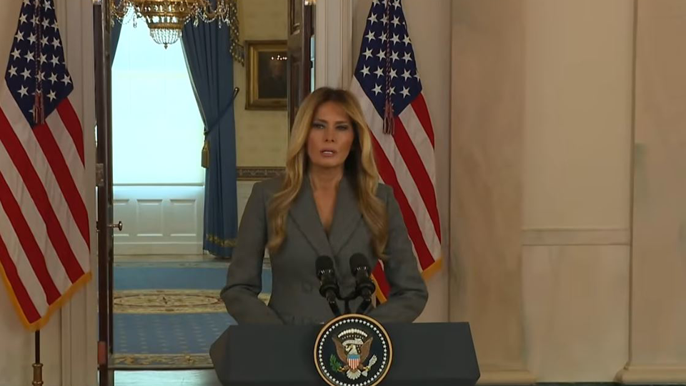 First Lady goes after Jimmy Kimmel’s ‘expectant widow’ joke