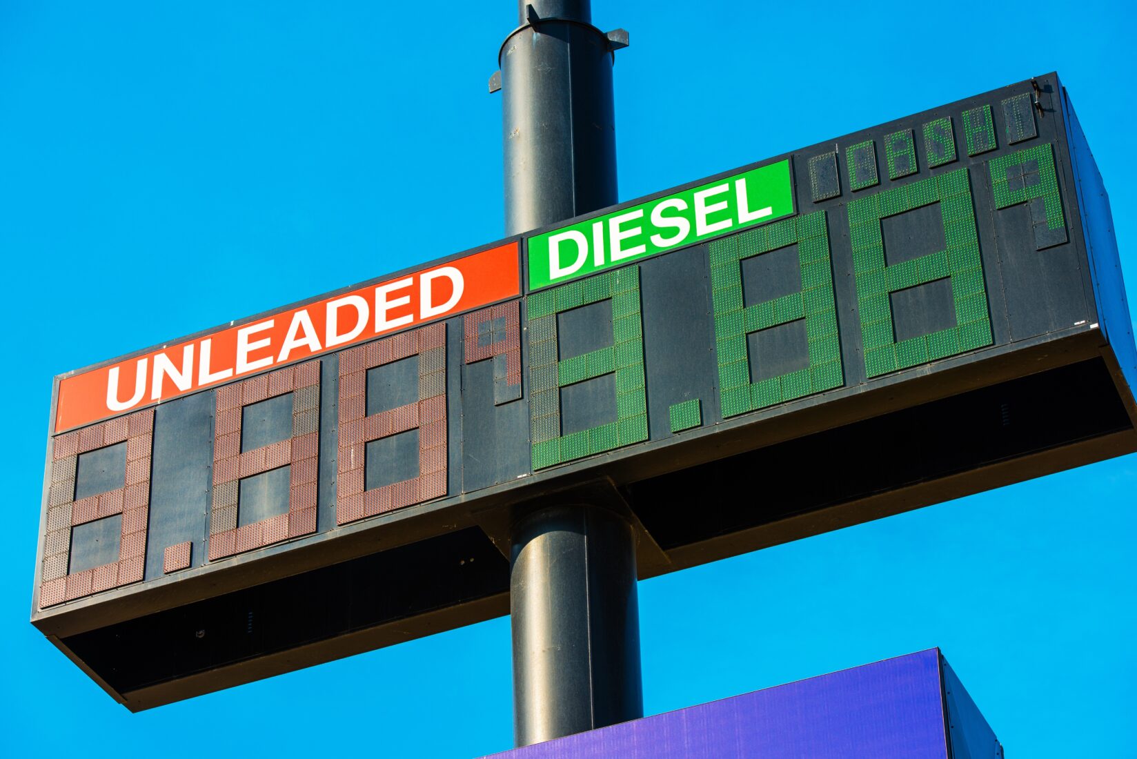 Gas prices falling toward four-year low under President Trump
