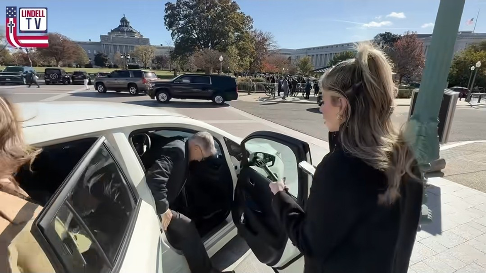 California representative Jared Huffman Loses his temper at LindellTV question
