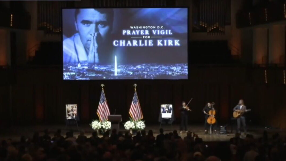 Kennedy Center prayer vigil for Charlie Kirk stirs patriotism and hope amid tragedy
