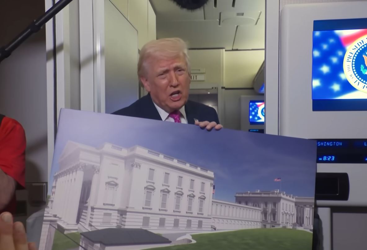 Military complex being built beneath new WH Ballroom, says president