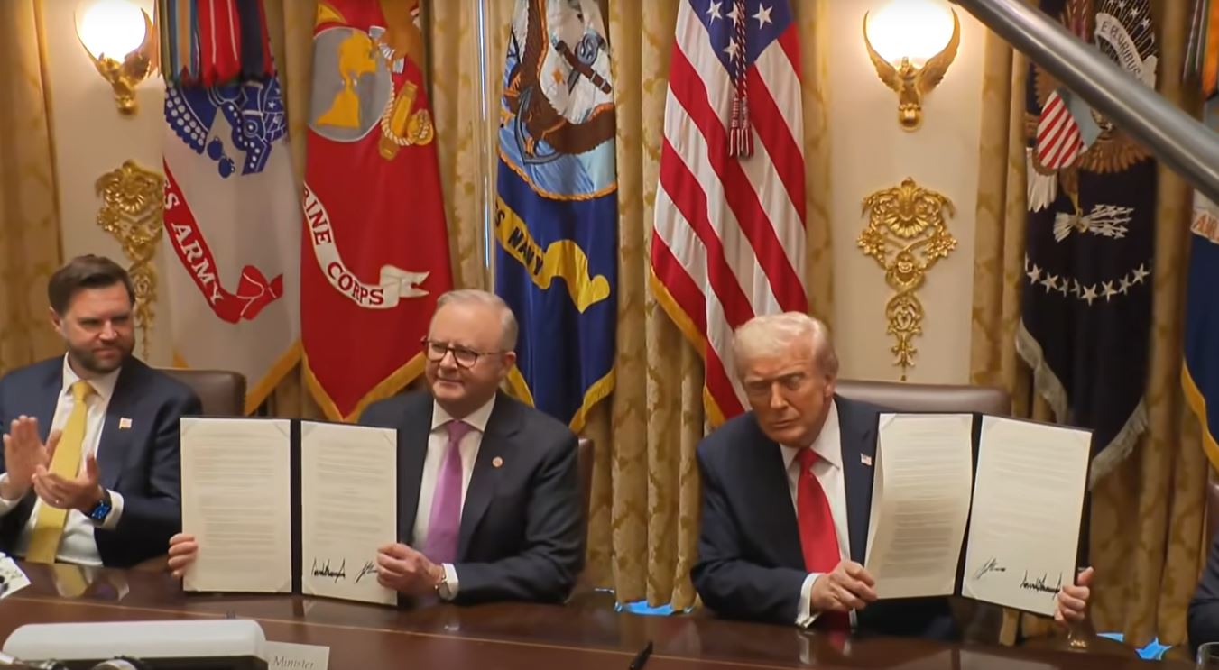 President Trump inks a new rare earth deal with Australia